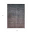 5' X 8' Grey Charcoal And Brown Ombre Washable Indoor Outdoor Area Rug