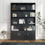 Bibliothèque de 70,87 po de hauteur avec 10 cubes et 3 portes, bibliothèque à 4 niveaux, bibliothèque ouverte avec armoire, organisateur de rangement cubique moderne pour le salon et le bureau-129677222