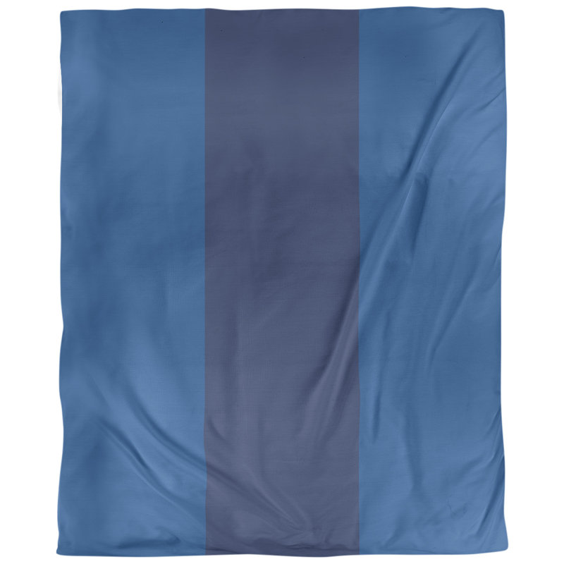 Tissu de baseball toronto, Bleu / bleu marine, H 36 po x l 58 po x P 1 po, Sergé de coton