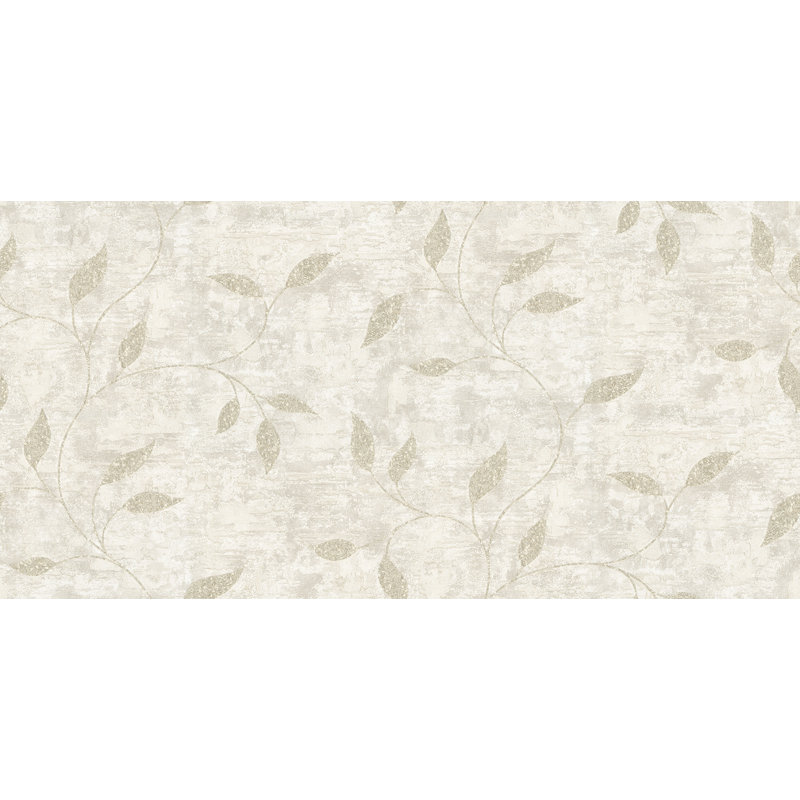 Stonewall Neutral Vine Wallpaper, Ivory