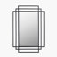 Iron Rectangle Wall Mirror-98249890