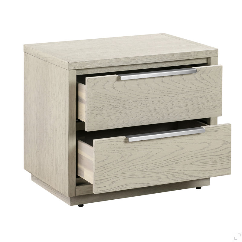 2 Drawer Accent Nightstand