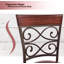 Tabouret de bar pivotant 30 po Foscoe