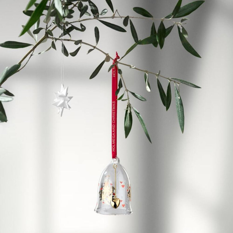 Anneau de Noël Ann-Sofi Romme 2024, petit transparent