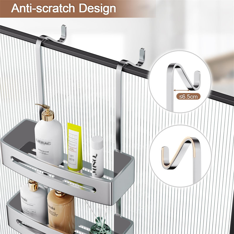 Metal Wall Bathroom Shelves