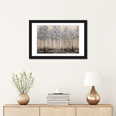 «Swiger Silver Forest», reproduction sur toile