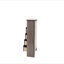 Mobilier de chambre à coucher avec tiroirs en bois naturel à finition naturelle 1 pièce