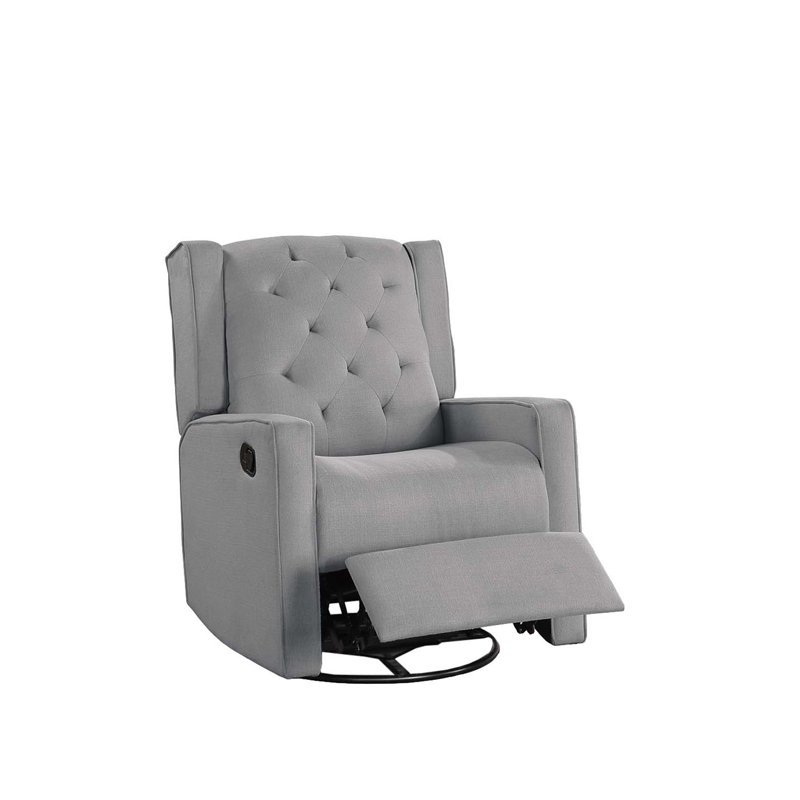 Fauteuil inclinable et pivotant, Gris foncé