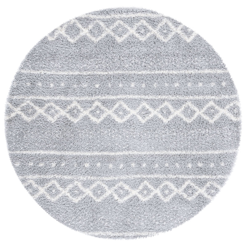 Gonvick Shag Performance Southwestern Rug, Round 6'7"