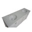 Ensemble de meuble-lavabo double 72 po Claudett-468703555-468703578