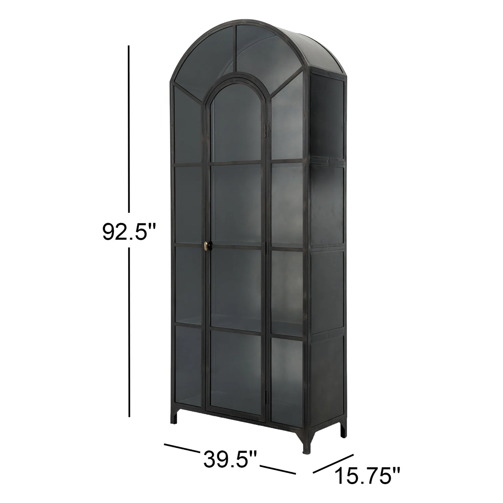 Bayline Dining Cabinet, Black