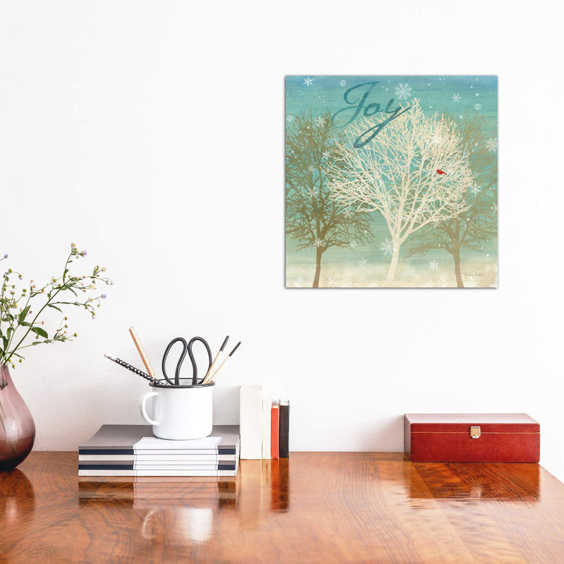 Holiday Trees II 1 Piece Wall Art on Canvas, 93.98 cm H x 93.98 cm W x 1.91 cm D, Wrapped Canvas