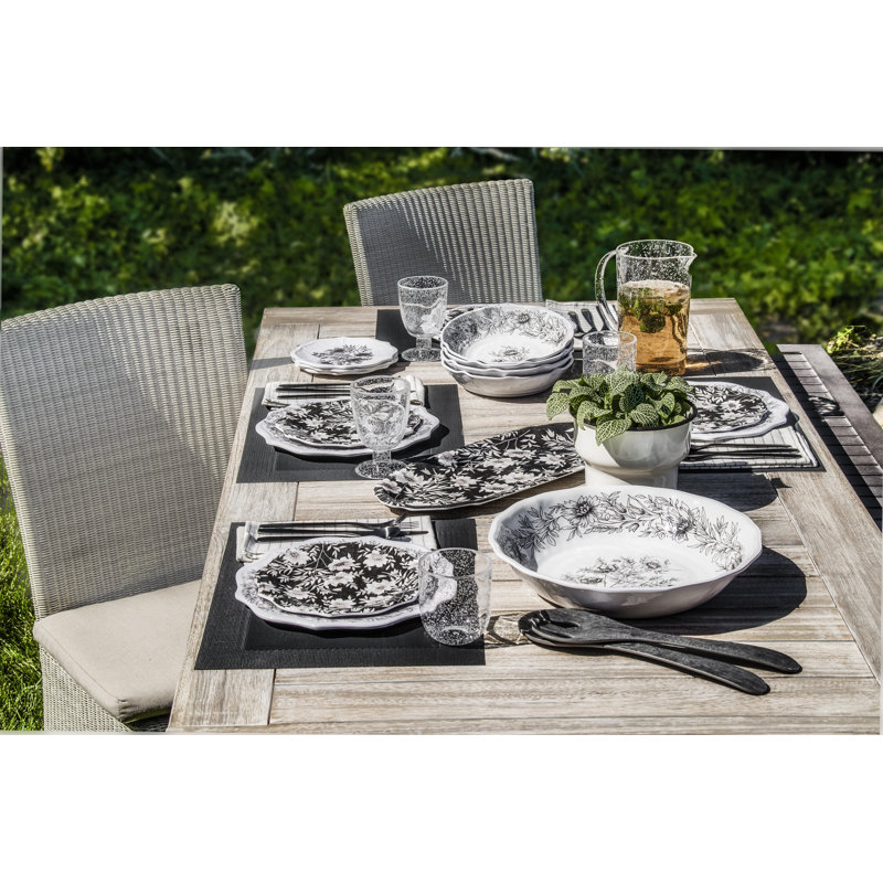 Dunham Botanical 7.5" Melamine Appetizer Plate