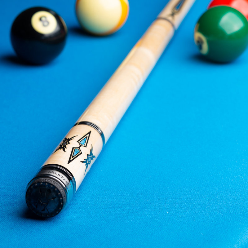 Spartan SPR04 Pool Cue Billiard Stick Billiards Cues, 19 oz.