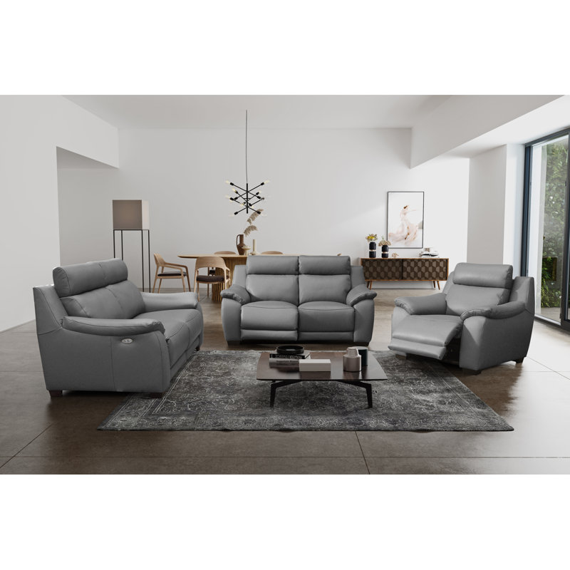 Liekele Upholstered Armchair, Grey