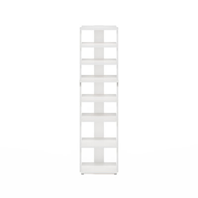 Compact 8-Tier Vertical Space Saving Closet Entryway Shoe Rack