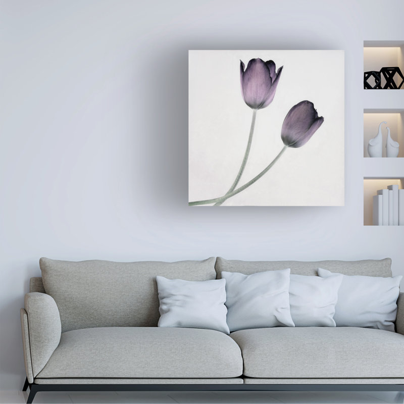 Art sur toile «Tulipe IV», H 14 po x l 14 po x P 2 po