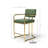 Prohibition Series 30" Pub Table - With Two Vintage - Armed Barstools By RAM Game Room-105299816