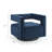 Booth Performance Velvet Swivel Armchair-247504647