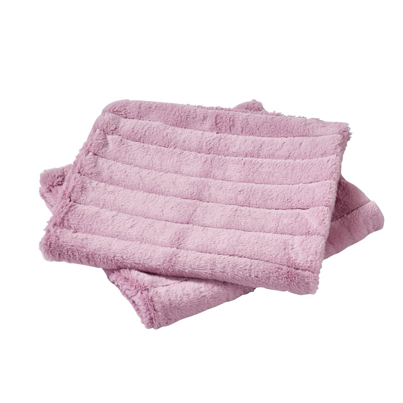 Super Mink Polyester Zip Pillow Cover, Polignac