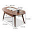 Capsule Centre Table Low Table Table With Drawers 100% Solid Wood Top Board Desk Coffee Table W 100 X D 52 X H 46 Cm Study Table Work From Home Easy To Assemble