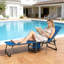 Chaise longue pliante pour patio-1164746496