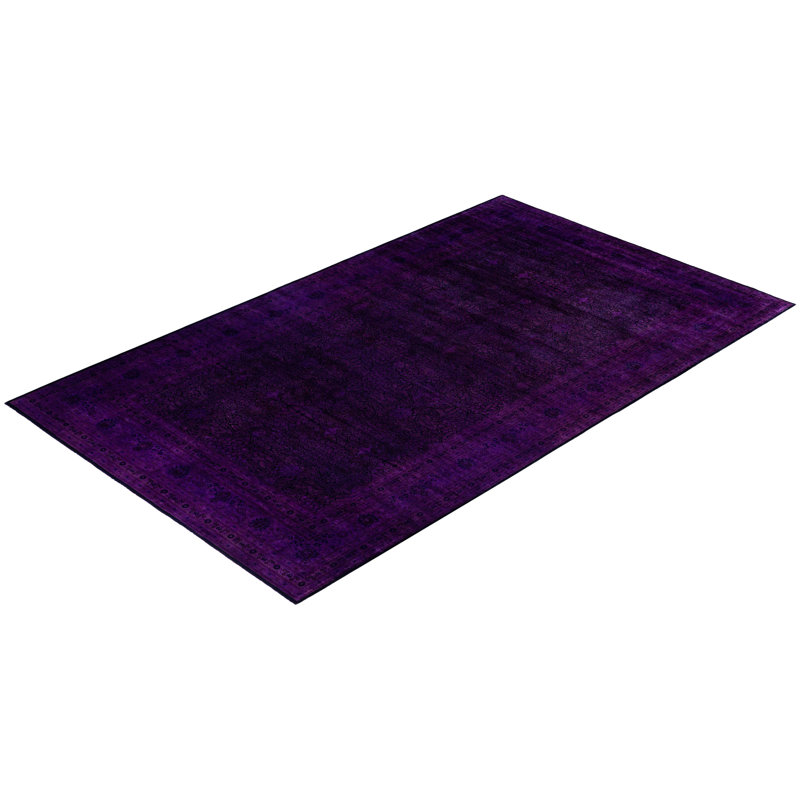 Overdyed One-of-a-Kind 10' 0" X 16' 10" Hand Knotted Area Rug