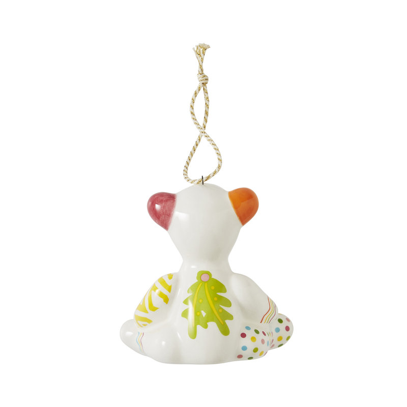 Kit Kemp, Christmas - Patchwork Willow Bear Ornament