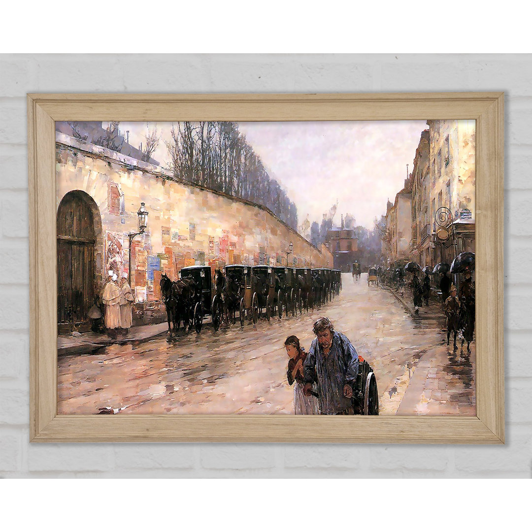 Hassam Rue Bonaparte - Einzelner Bilderrahmen Kunstdrucke