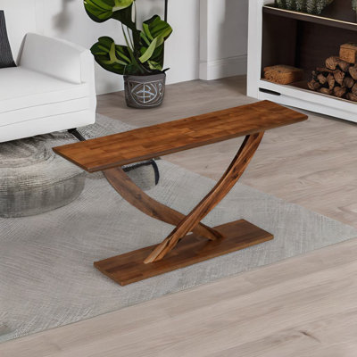 Console Table With Cross-leg