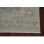 Tapis bleu clair / ivoire en laine Ziegler