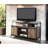 Rustic Style Sliding Door Tv Stand For 58-Inch Televisions Modern Television Screens