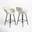 Lake Upholstered Counter Stool with Metal Frame-303832042-308806265