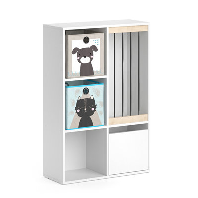 Eidson 107.8cm H X 72cm W Toy Storage Kids Bookcase