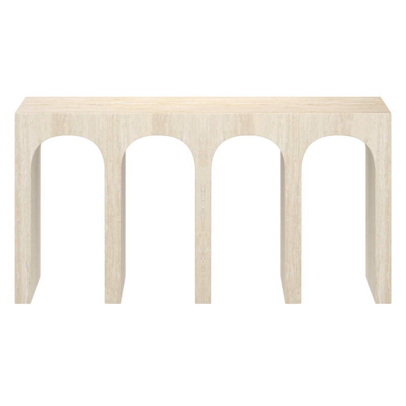 Grande console Contemporary ECC Concrete Contract Grade - Travertine