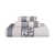 Ivory/Gray selected