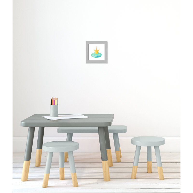 Une fois sur 3, H 10 po x l 10 po x P 0,63 po, Encadré plat argent
