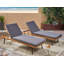 Chaise longue inclinable avec coussin Clearbrook