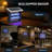 Solar Mosquito Killer Lamp With Solar Panel Rechargeable Fly Zapper Outdoor And Indoor Use