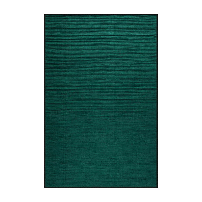 Tapis vert uni lavable à la machine, Rectangulaire 2 pi x 3 pi