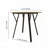 35.43'' Round Small Dining Table for 2-4 People