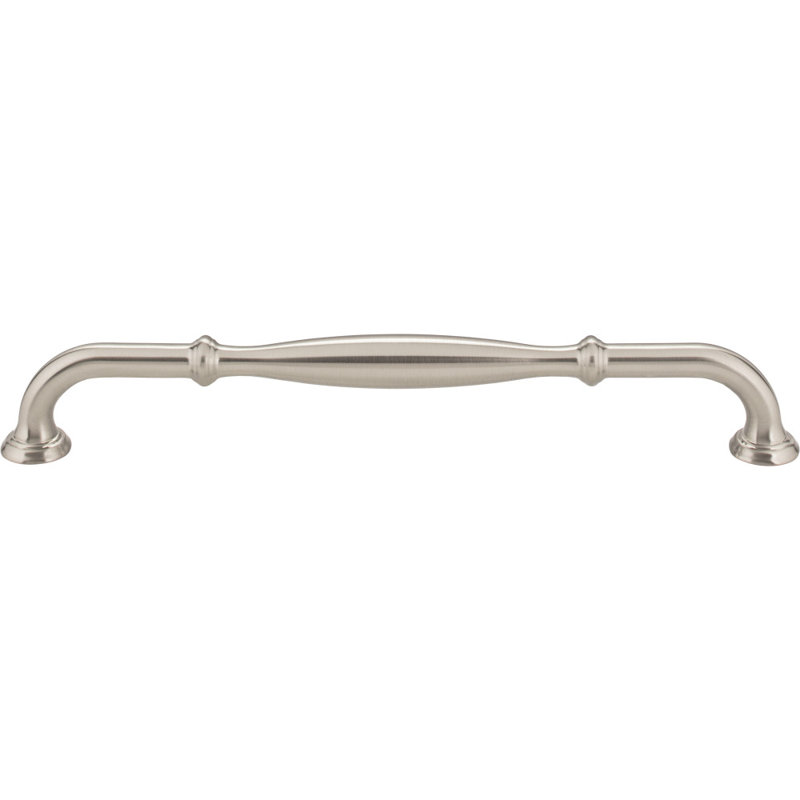 Tiffany Bar Pull, Satin Nickel, 8 13/16"