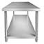 182.9cm W Metal Top Workbench