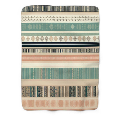 Boho Tiles - 1 Piece Blanket