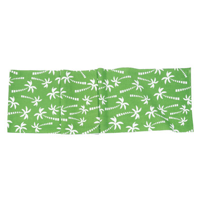 Ponderosa Beachy Palm Cotton Table Runner