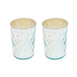 4'' H Glass Tabletop Votive Holder