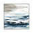 White Floater Framed