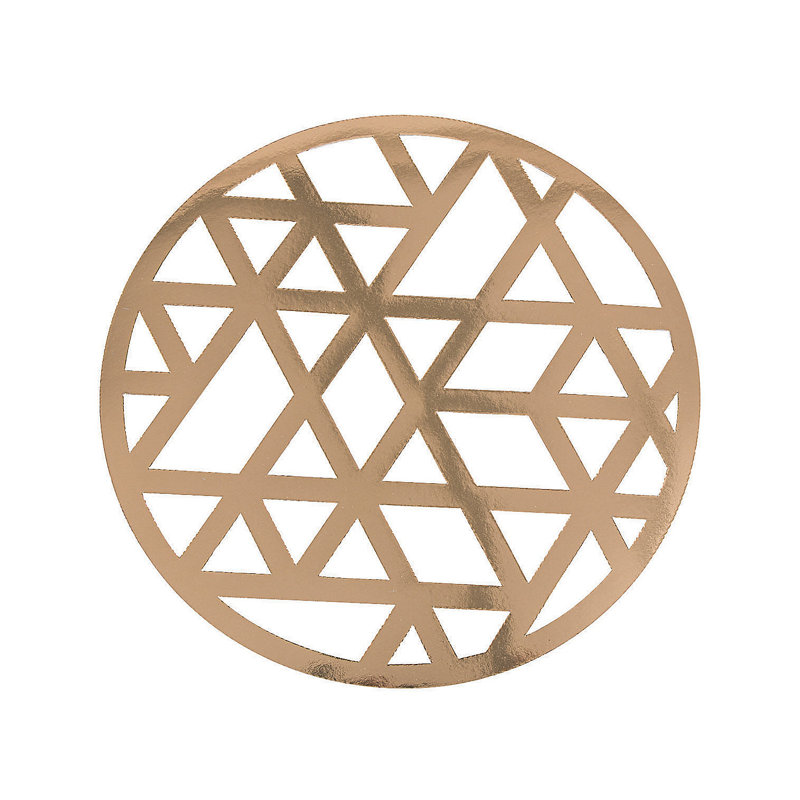 Cardstock Geometric Charger