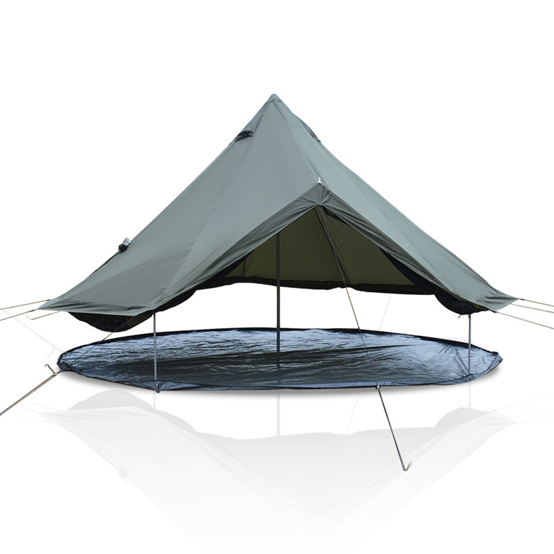 Tente de campement 4 saisons 13,1 pi Bell, Vert, L 13,1 pi x P 13,1 pi