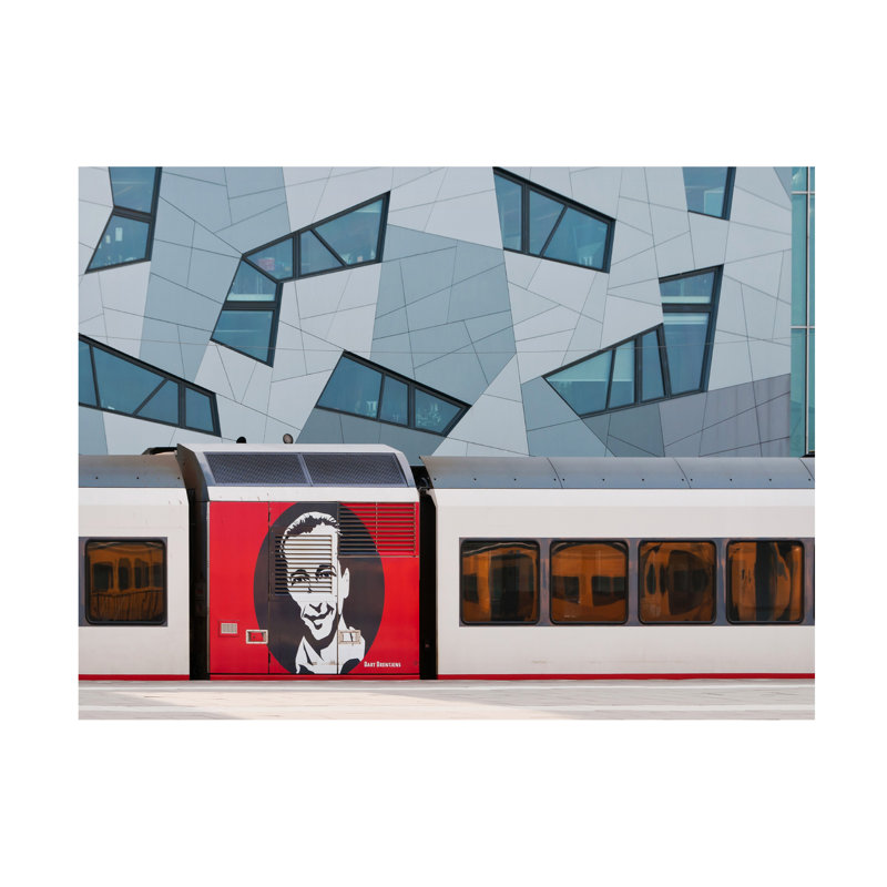 Art sur toile Henk Van Maastrich Station, H 14 po x l 19 po